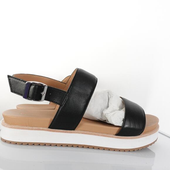 New Quince Italian Leather Platform Sandal Women's Sz 9 Comfy 4104-79 - Picture 2 of 7